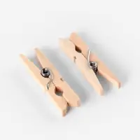 Прищепки для шитья, 3&times;0.5&times;0.3 см, 10 шт., бежевые