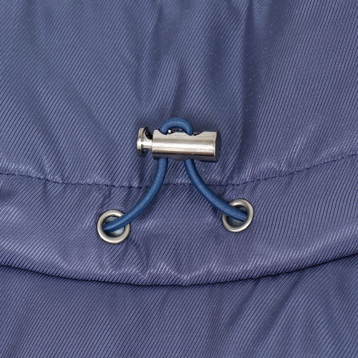 Попона для больших собак, мембранная ткань,  размер 4XL (ДС 58, ОШ 58, ОГ 74-84 см), синяя