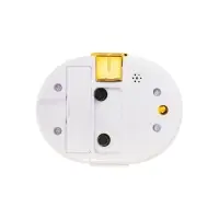 Будильник &laquo;Кантик&raquo; с подсветкой, 10&times;7.5 см, от батарейки АА, золотой