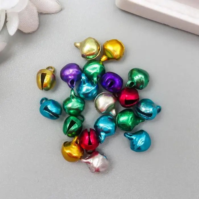 Набор декора для творчества Набор декора для творчества "Колокольчики цветные" d=0,6 см набор 20 шт