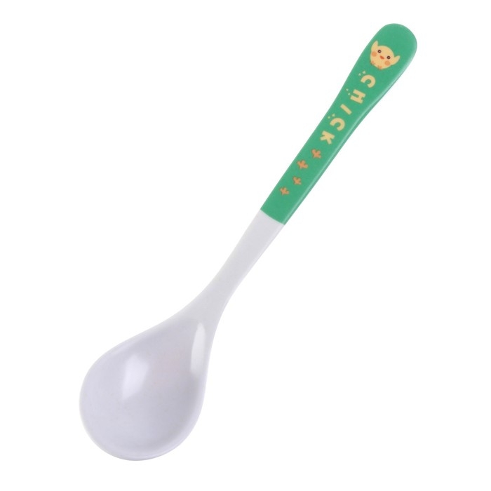 Ложка детская для кормления из бамбука, форма круг, цвет МИКС Ложка детская для кормления из бамбука, форма круг, цвет МИКС