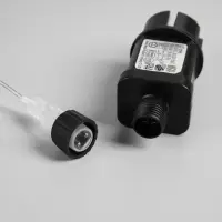 Гирлянда &laquo;Нить&raquo; 100 м роса, IP44, серебристая нить, 1000 LED, свечение белое, 18 В