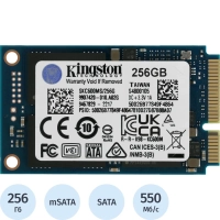 SSD накопитель Kingston KC600, 256GB, mSATA, SATA(SKC600MS/256G)
