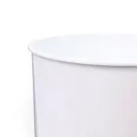 Ваза для цветов 3,8л d14см h25,5см белый