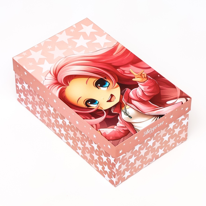 Коробка прямоугольная Коробка прямоугольная "Звёздочке", 27 × 17 × 11 см