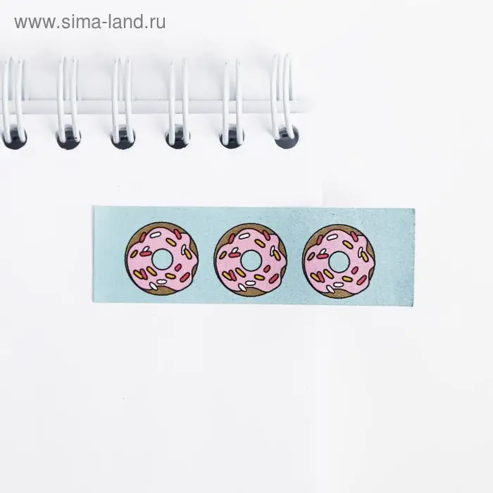 Стикеры-закладки, на подложке "Будь как панда" 5 шт, 30 л/шт