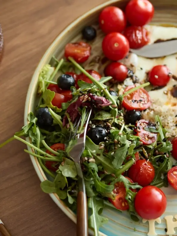 Тарелка обеденная Magistro Sand Ripples, d=26.5 см, фарфор, голубая