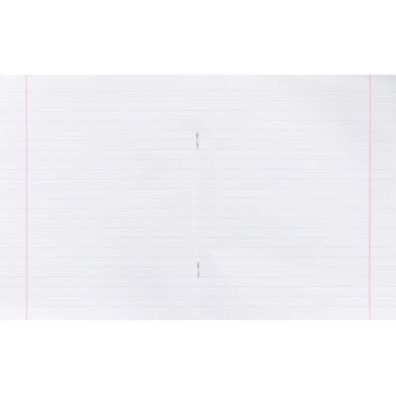 Тетрадь в зеленом офсете  24л, линия  уп. по 20 шт./запайка, 100% белизна