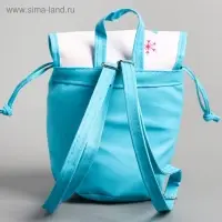 Рюкзак детский, 20 см × 10 см × 23 см «Анна и Эльза», Холодное сердце