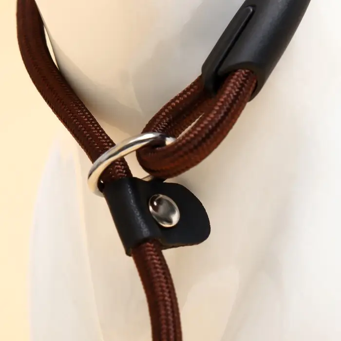 Ринговка для собак, 130&times;0.6 см, коричневая