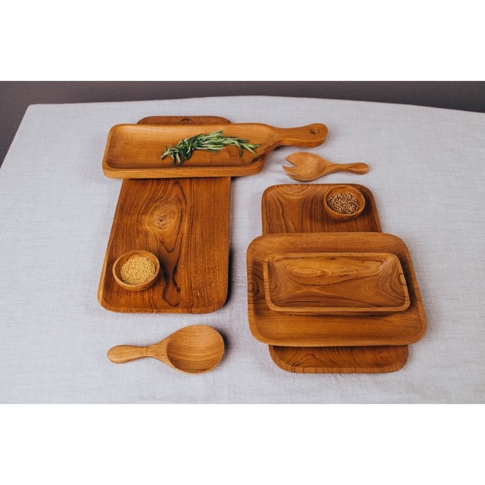 Миска 12х12х7 см, тиковое дерево Миска 12х12х7 см, тиковое дерево