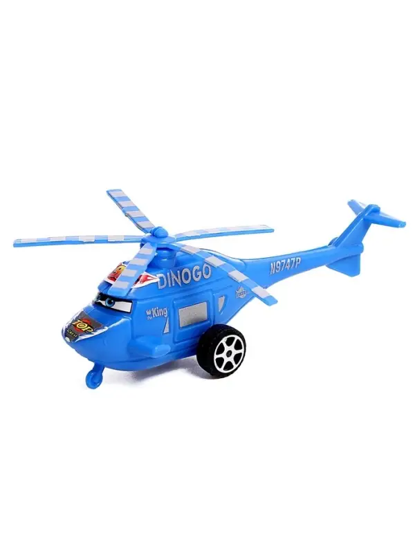 Вертолёт инерционный, цвета МИКС