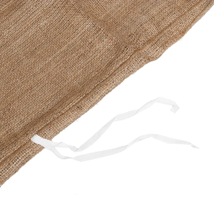 Мешок джутовый, 44 × 90 см, плотность 190 г/м², плетение 34 × 22 нити, с завязками Мешок джутовый, 44 × 90 см, плотность 190 г/м², плетение 34 × 22 нити, с завязками