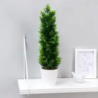 Искусственный цветок в горшке &laquo;Туя стройная&raquo;, 10&times;40 см, h горшка 9 см