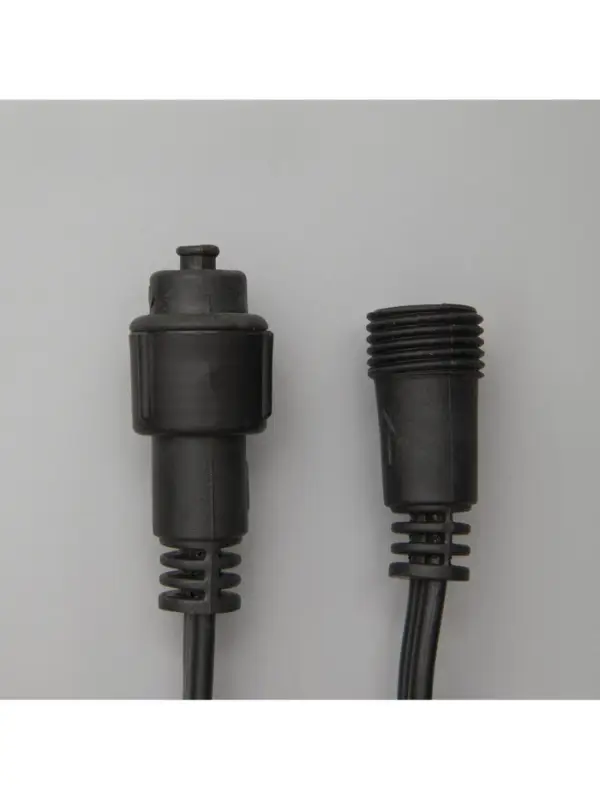 Гирлянда &laquo;Занавес&raquo; 2&times;3 м, IP44, УМС, тёмная нить, 760 LED, свечение синее, 220 В