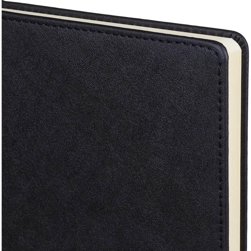 Ежедневник недатированный А5+ CLASSIC иск.кожа ЧЕРНЫЙ 3-689/07