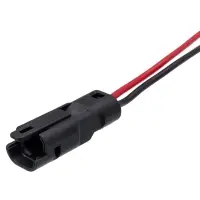Разъём 2 pin (мама) с проводами для датчика парковки Лада Granta