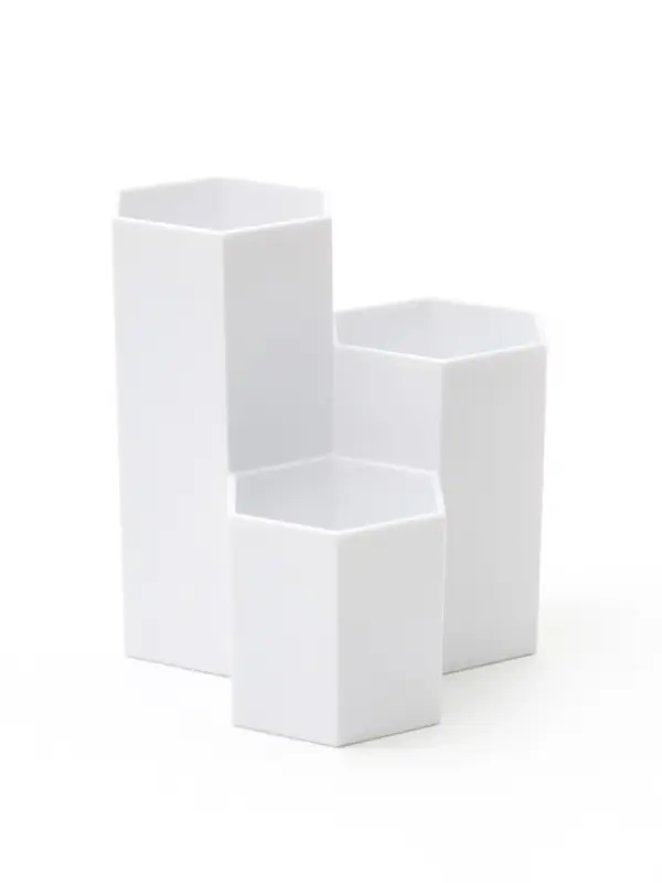 Органайзер для хранения, 3 секции, 12&times;11.5&times;11.5 см, пластиковый
