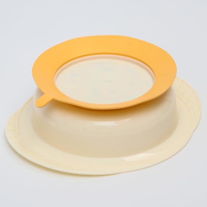 Тарелка детская на присоске Giraffix, цвет МИКС Тарелка детская на присоске Giraffix, цвет МИКС