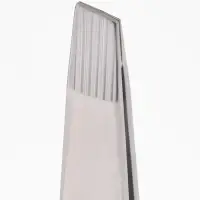 Пинцет для бровей профессиональный, скошенный, широкий, 9.6 см