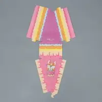 Коробка для торта, кондитерская упаковка «Корги», 15.5 х 8.5 х 8.5 см