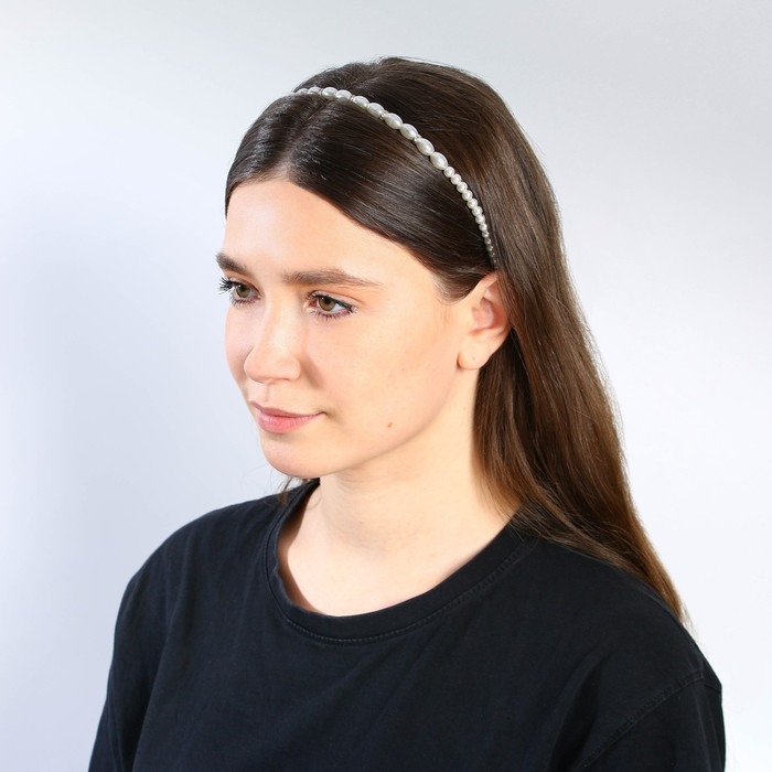 Ободок для волос жемчужный Ободок для волос жемчужный "Красота в каждой детали"