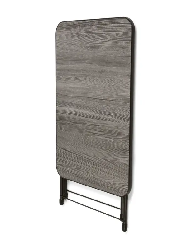 Стол туристический складной, 75&times;50&times;50/62 см, ЛДСП, цвет ясень чёрный