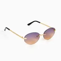 Очки солнцезащитные &laquo;OneSun. Овал&raquo;, uv 400, футляр, салфетка