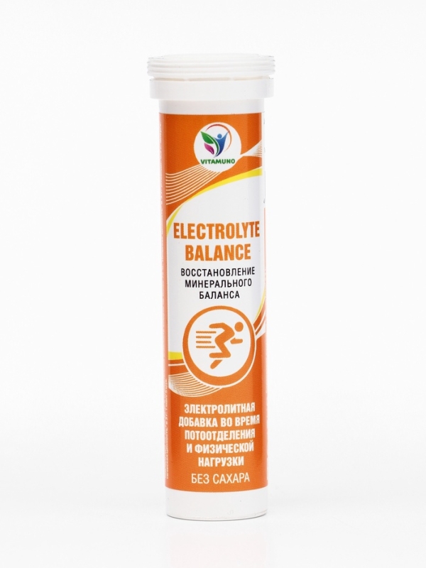 Напиток Electrolyte Balance Vitamuno, 10 шипучих таблеток Напиток Electrolyte Balance Vitamuno, 10 шипучих таблеток