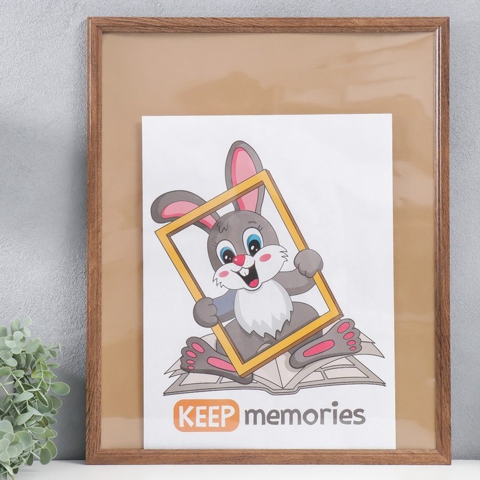 Фоторамка дерево 40х50 см, мокко (пластиковый экран) Фоторамка дерево 40х50 см, мокко (пластиковый экран)