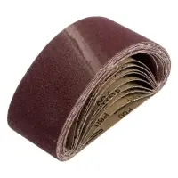 Лента абразивная бесконечная ТУНДРА, на тканевой основе, 75&times;457 мм, Р60, 10 шт.