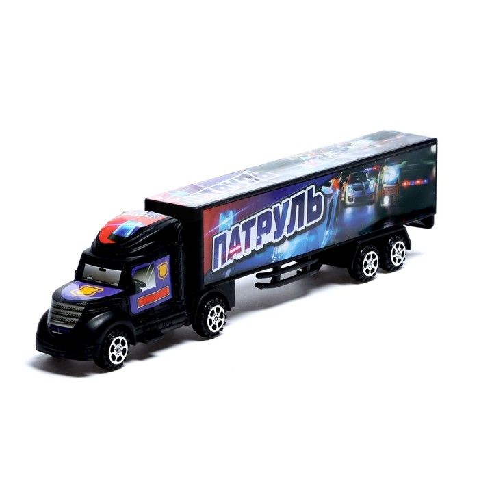 Грузовик инерционный &laquo;Полиция&raquo;, МИКС