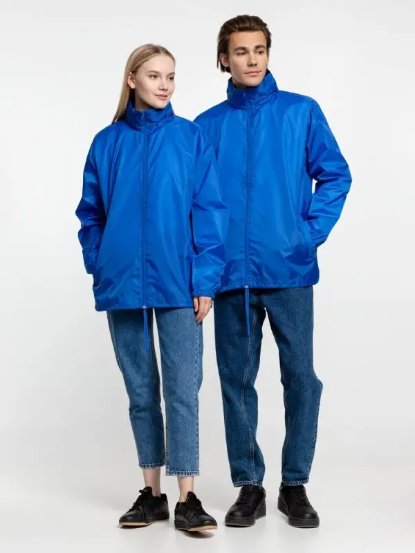 Ветровка унисекс Shift ярко-синяя, размер XS