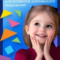 Магнитный танграм в книжке &laquo;Логикум&raquo;