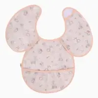 Нагрудник для кормления непромокаемый с карманом &laquo;Лесные мотивы&raquo; M&B