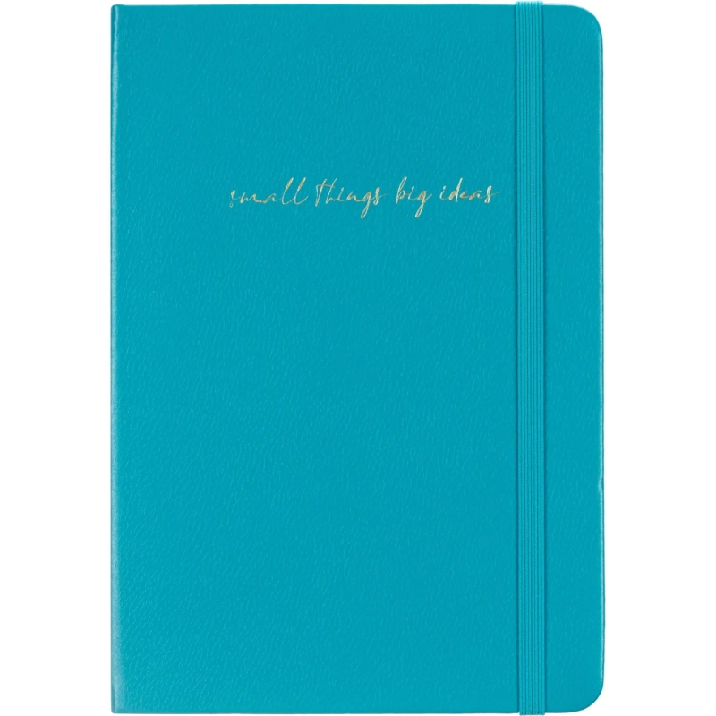 Ежедневник недатированный синий, А5, 140x200мм, 136 л. ATTACHE