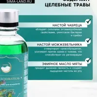 Ополаскиватель для полости рта Целебные травы, GoryStepy, 200 мл