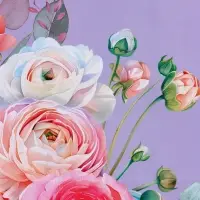 Пакет подарочный "Нежность без слов" ламинированный 18 х 22,3 х 10 см