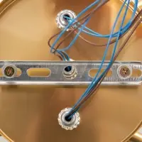 Люстра BayerLux &laquo;Рико&raquo;, 6&times;Е27, 40 Вт, цвет бронза, 60&times;40&times;20 см