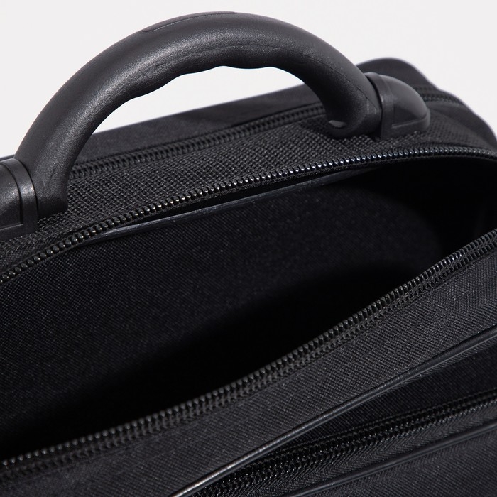 Сумка мужская RISE, цвет чёрный Сумка мужская RISE, цвет чёрный