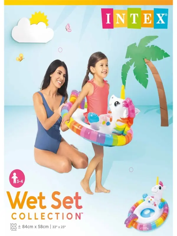 Круг для плавания &laquo;Зверюшки&raquo;, с сиденьем, от 3-4 лет, МИКС, 59570NP INTEX