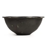 Казан, 8 л, плоское дно, алюминиевая крышка, чугун