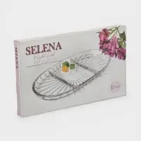 Менажница  SELENA 3 секции овал