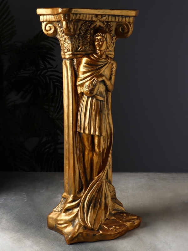 Колонна Колонна "Юноша" 25х20х65 см, бронза