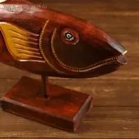 Сувенир на подставке «Рыба», 30×8×22 см, дерево Сувенир на подставке «Рыба», 30×8×22 см, дерево