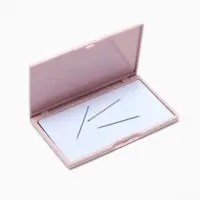 Игольница магнитная, 11&times;6.5 см, светло-розовая