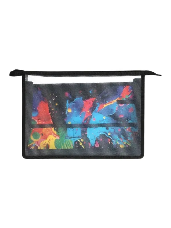 Папка для труда А4 &laquo;Яркие краски&raquo;, молния сверху