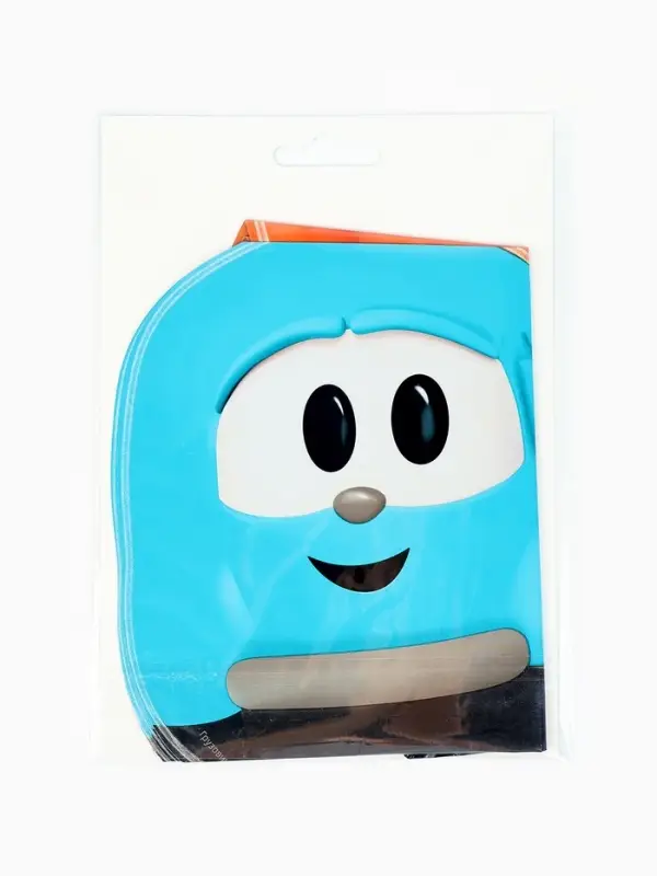 Воздушные шары фольгированные 14" &laquo;Грузовичок Лева&raquo;, 5 шт., под воздух