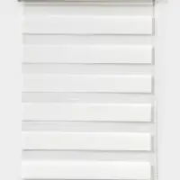 Штора рулонная 60&times;160 см &laquo;День и Ночь&raquo;, по полотну 56&times;160 см, белая