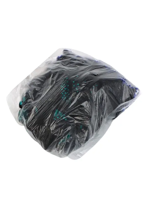 Перчатки садовые, хб, вязка 10 класс, 3 нити, размер 9, с ПВХ точками, чёрные Перчатки садовые, хб, вязка 10 класс, 3 нити, размер 9, с ПВХ точками, чёрные